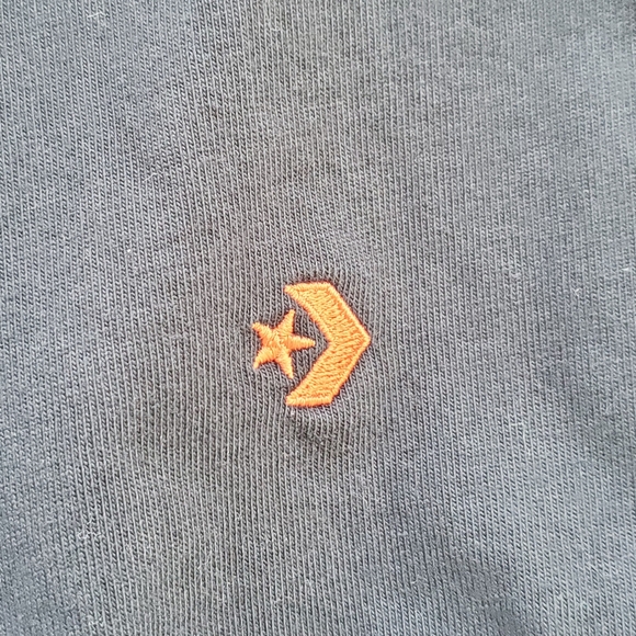 Converse Long Sleeve Men's XXlarge T-shirt Black Spread Kindness Stay Smiling - Picture 6 of 10